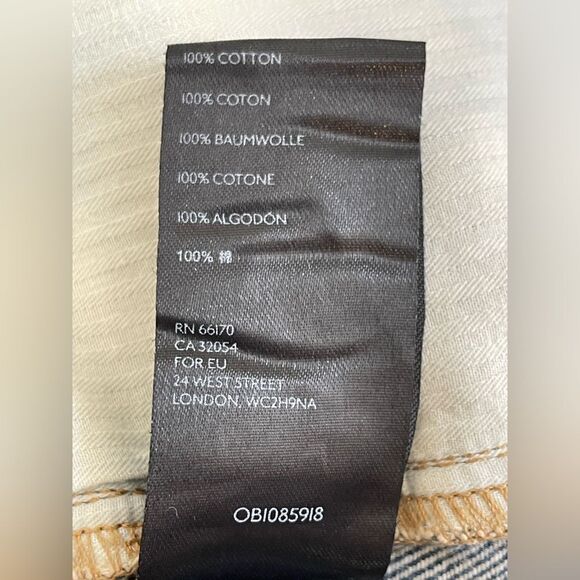 We The Free See You Sometime Livin Blue baggy Frayed Denim Jean Shorts M - Picture 8 of 9